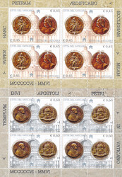 Watykan Mi.1554-1557 Arkusiki czyste**