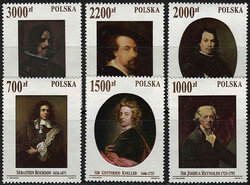 3215-3220 czyste** Arcydzieła malarstwa z kolekcji im. - Jana Pawła II