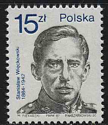 Znaczek Pocztowy. 2976 czysty** Wybitni działacze SD - Stanisław Więckowski