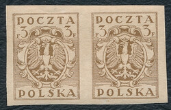 0085 A kropka na zagięciu cyfry 3 parka czysta** Wydanie w walucie markowej 419/25