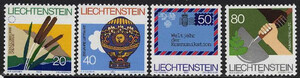 Liechtenstein 0824-827 czyste**