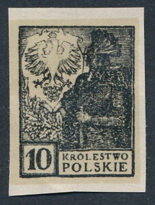 049 Projekt konkursowy - Polskie Marki Pocztowe 1918 rok - Jan Ogórkiewicz