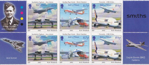 GB Isle of Man Mi.1051-1056 pasek III czysty*