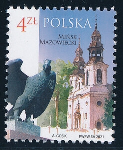 5155 czysty** Miasta Polskie Mińsk Mazowiecki