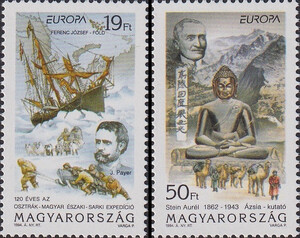 Węgry 4287-4288 czyste** Europa Cept