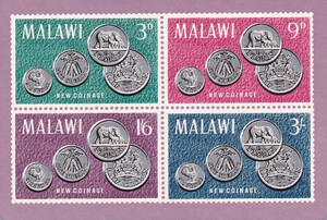 Malawi Mi.0023-26 B czwórka czysta**