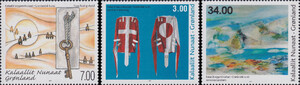 Gronland Mi.0590-592 czyste**