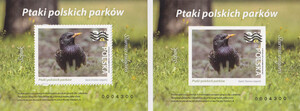 5288 Nowodruki A+B numerator 0004300 czyste** Ptaki polskich parków