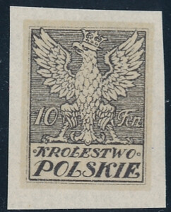 Projekt konkursowy - Polskie Marki Pocztowe 1918 rok - autor M.Bystydzieński