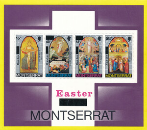 Montserrat Mi.0333-336 Blok 9 czysty**