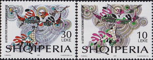 Albania Mi.2640-2641 czysty**