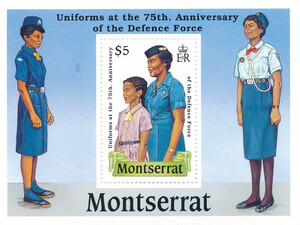 Montserrat Mi.0740 Blok 51 czysty**