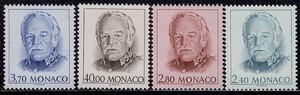 Monaco Mi.2126-2129 Czesław Słania czyste**