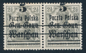 0008 I a B2 kropka między o c Poczta parka czyste** Wydanie przedrukowe 575/25