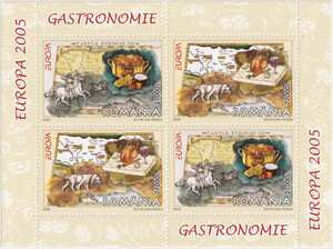 Rumunia Mi.5935-5936 Blok 355 I czyste** Europa Cept