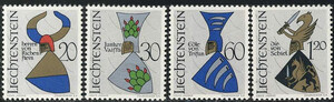Liechtenstein 0465-468 czyste**