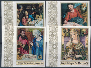 Burundi Mi.0382-385 B czyste**