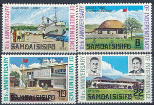 Samoa Mi.0249-252 czyste**
