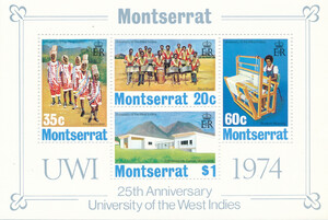 Montserrat Mi.0301-304 Blok 4 czysty**