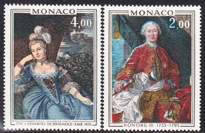 Monaco Mi.1202-1203 czyste**