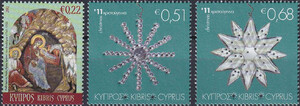 Cypr Mi.1223-1225 czyste**