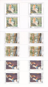 Czechy Mi 0660-662 Arkusiki czyste**