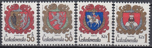 Czechosłowacja Mi 2754-2757 czyste**