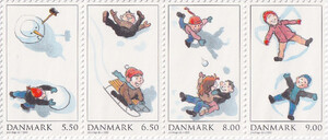Dania Mi.1544-1547 pasek czyste**