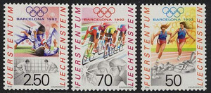 Liechtenstein 1035-1037 czysty**