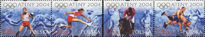 3976-3979 parki czyste** Igrzyska XXVIII Olimpiady Ateny 2004