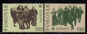 Faroer Mi.0063-64 czyste** Europa Cept, Czesław Słania