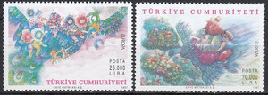 Turcja Mi.3109-3110 czyste** Europa Cept