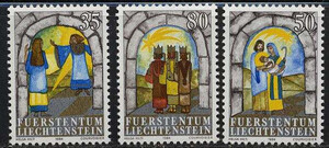 Liechtenstein 0861-863 czysty**