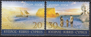 Cypr Mi.1035-1036 A czyste** Europa Cept