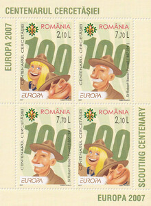 Rumunia Mi.6190-6191 Blok 396 I czyste**