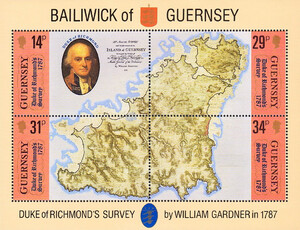 Guernsey Mi.0385-0388 Blok 4 czysty**