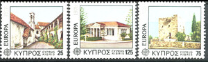 Cypr Mi.0484-486 czyste** Europa Cept