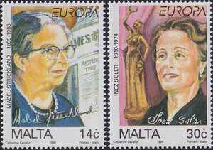 Malta Mi.0983-984 czyste** Europa Cept