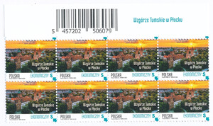 5457 nazwa emisji pasek czysty** Wzgórze Tumskie w Płocku