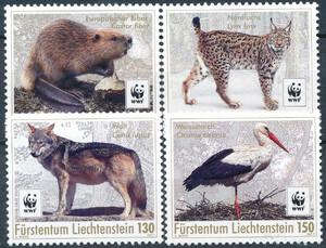 Liechtenstein 1875-1878 czyste** WWF