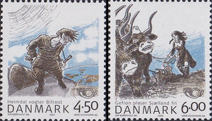 Dania Mi.1366-1367 czyste**