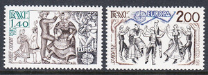 Francja Mi.2259-2260 czyste** Europa Cept