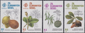 Seychelles Outer Mi.133-136 czyste**