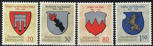 Liechtenstein 0440-443 czyste**