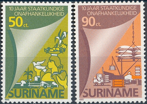 Surinam Mi.1163-1164 czyste**