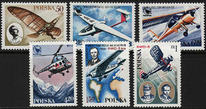 2404-2409 czyste** Lotnictwo polskie