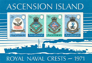 Ascension Mi.0152-155 Blok 3 czyste**