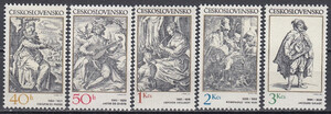 Czechosłowacja Mi 2661-2665 czyste**
