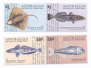 Australia Terytorium Antarktyda Mi.0165-168 czyste**