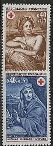 Francja Mi.1692-1693 czyste**